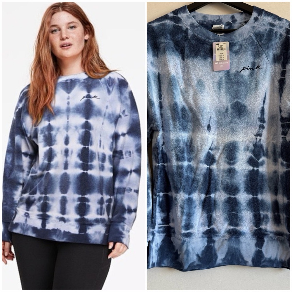 PINK VS Tie Dye Sweatshirt